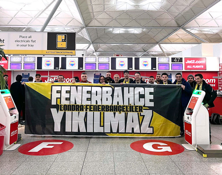 Londra’dan Glasgow’a sarı-lacivert çıkarması