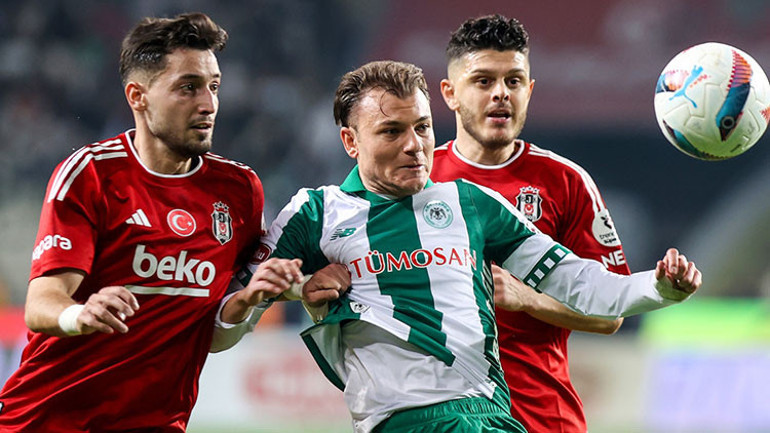 Konyaspor 1-0 Beşiktaş maç özeti (Süper Lig)