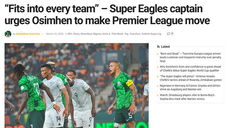 Galatasaraylı Osimhenin taraftarı olduğu takımı açıkladı Transfer itirafı