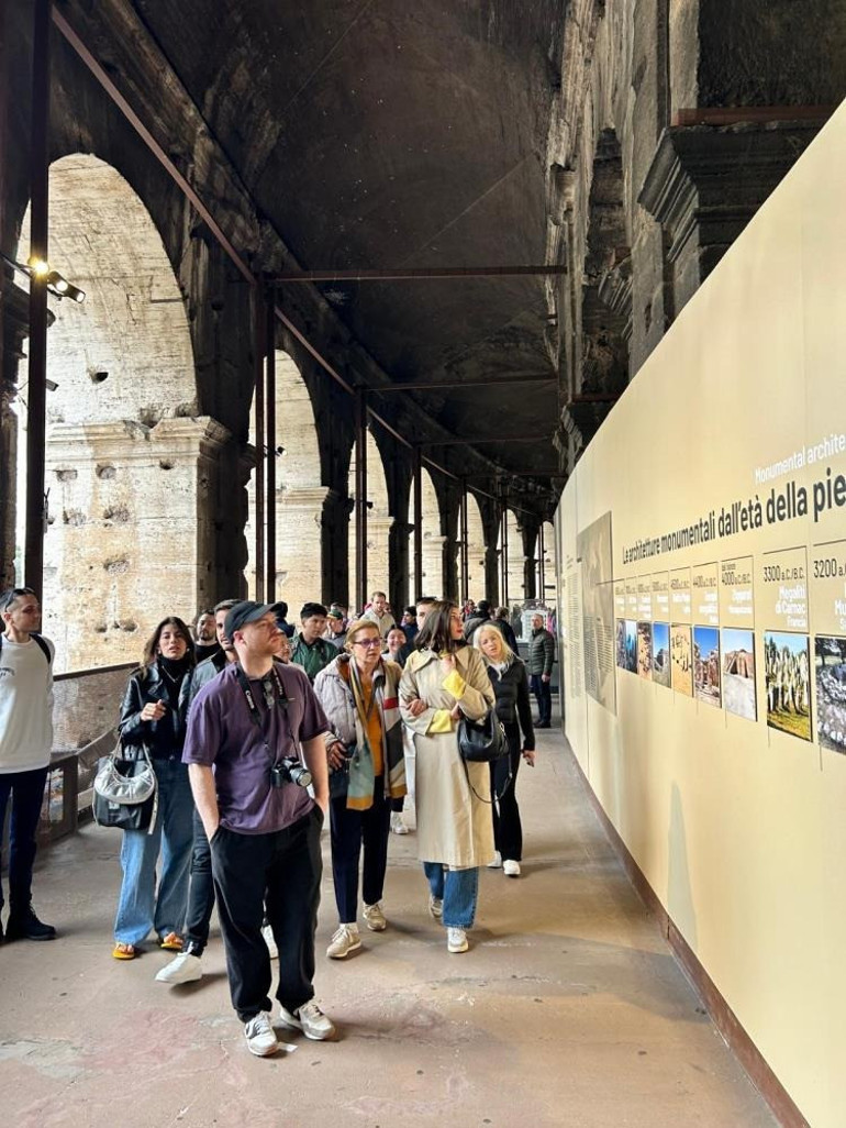 Romadaki Göbeklitepe sergisine büyük ilgi