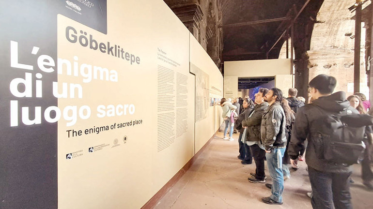 Roma’daki ‘Göbeklitepe’ye 5 milyon ziyaretçi