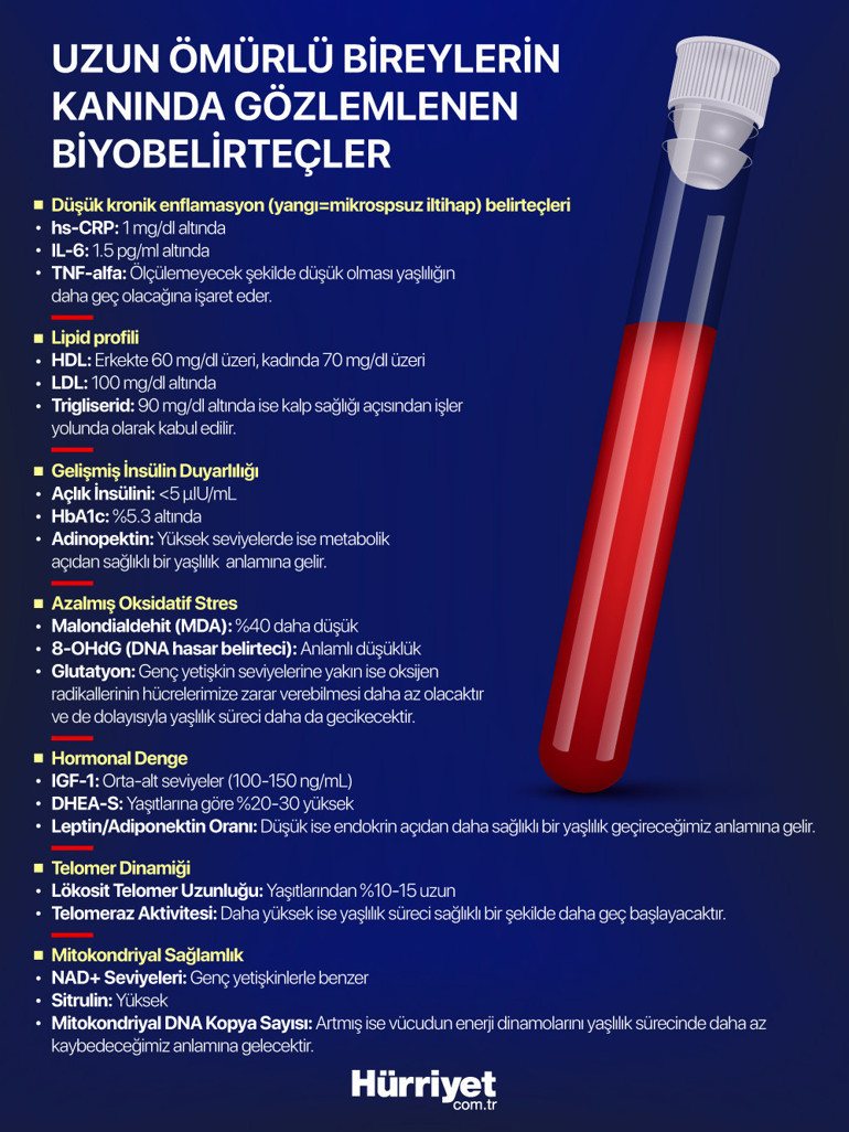 Uzun yaşayanların kanında ne var Kaderimiz tamamen genlerimize mi bağlı