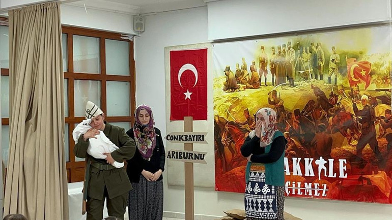 Küçük yüreklerde büyük zafer