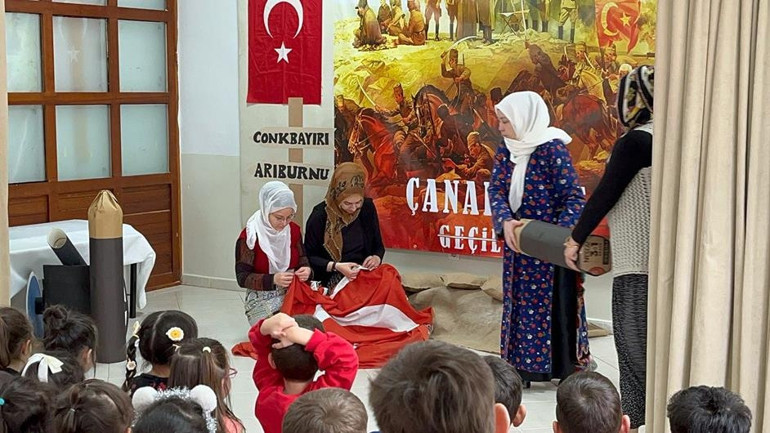Küçük yüreklerde büyük zafer