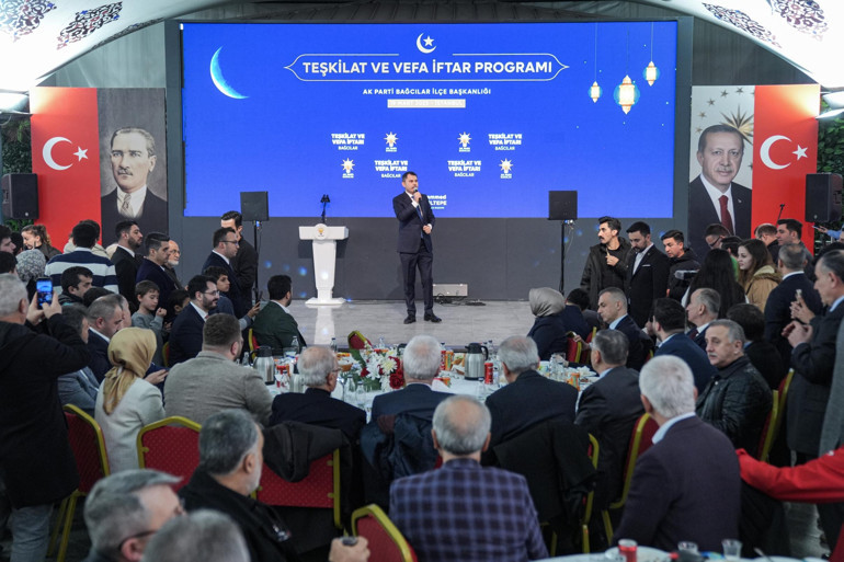 Çevre, Şehircilik ve İklim Değişikliği Bakanı Murat Kurumdan Yarısı Bizden çağrısı: İstanbulu hep birlikte kurtaralım