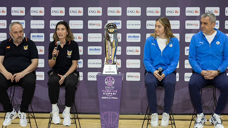 ING Kadınlar Türkiye Kupası 2025 Final Maçı Öncesi Basın Toplantısı Düzenlendi