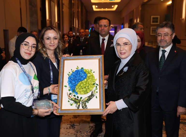 Emine Erdoğandan Dünya Su Günü programında su seferberliği çağrısı