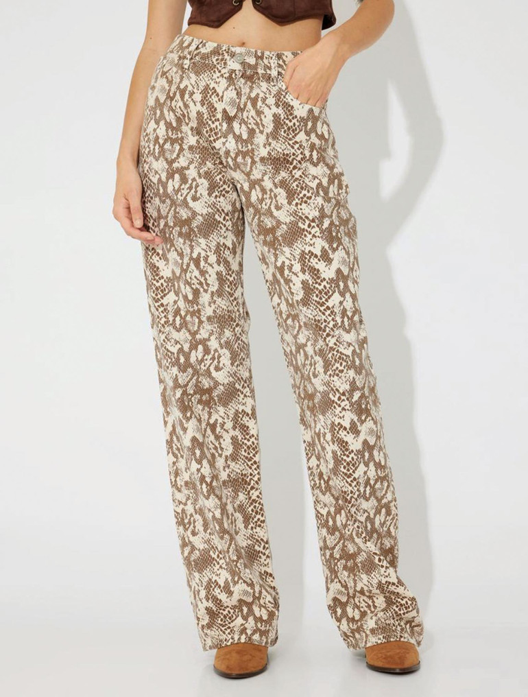 Hayvan desenleri podyumu ele geçirdi