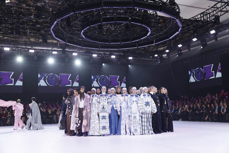 Hayvan desenleri podyumu ele geçirdi