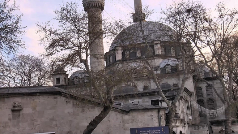Bayram namazını Eyüpsultan Camiinde kıldılar