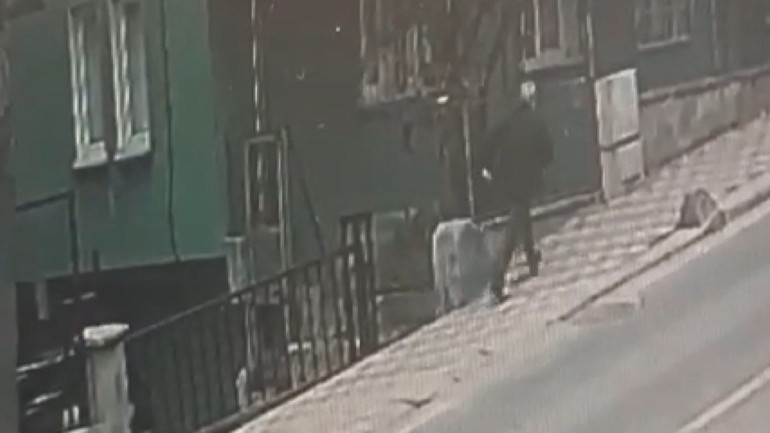 Esenlerde dehşet Damat, kayınpederini öldürdü... Cinayet anı kamerada