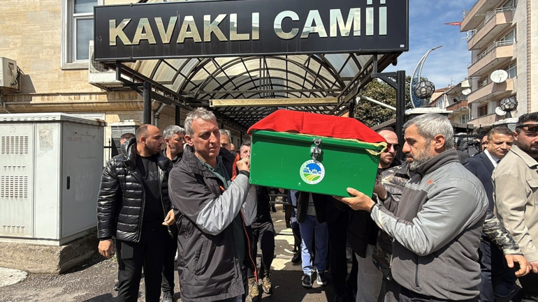 Sakaryada en acı bayram... Kağan Ege Barana son veda... Kanodan düşüp hayatını kaybetmişti