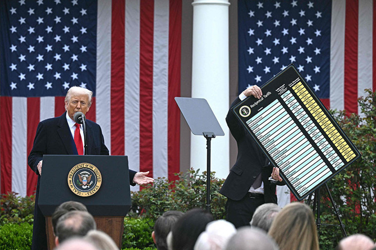 Son dakika... Trump tüm dünyanın beklediği vergi açıklamasını yaptı Listede dikkat çeken Türkiye detayı