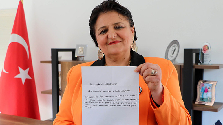 İsimsiz mektupla, Ankaradan Hakkariye yardım eli