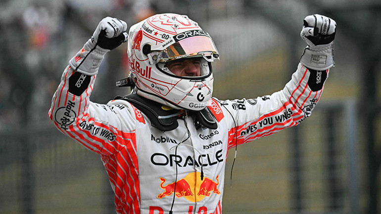 Japonyada zafer Verstappenin
