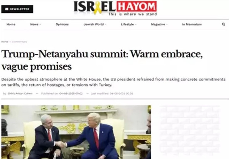Trump-Netanyahu görüşmesi Ankarada böyle yankılandı: Gerekli gördüğümüzde adım atarız