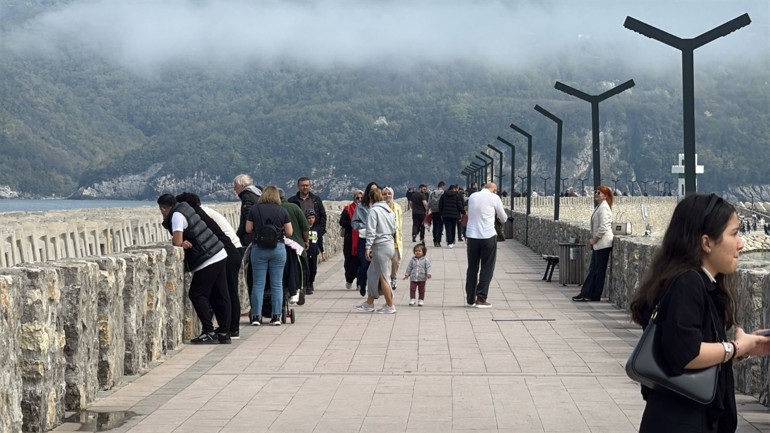 Ramazan Bayramı tatilinde 6 bin nüfuslu ilçeye 130 bin kişi geldi