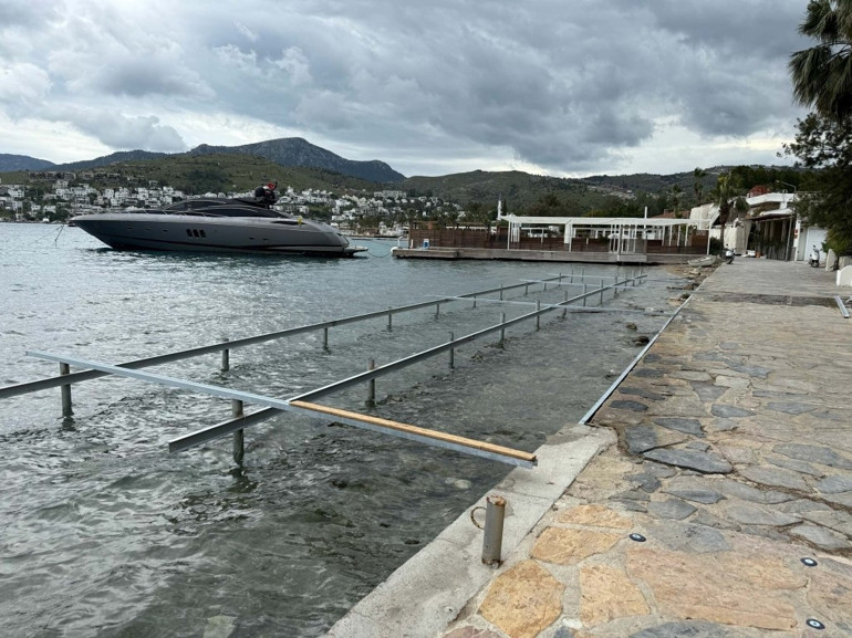 Bodrumda kaçak iskeleye örnek ceza