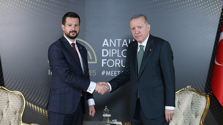 Cumhurbaşkanı Erdoğandan Antalya Diplomasi Forumunda önemli görüşmeler