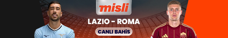Lazio – Roma Derbisi Şampiyon Oranlar ile Misli’de