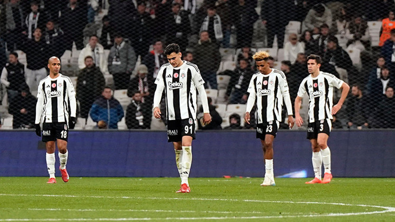 Beşiktaş’ın savunması da çöktü