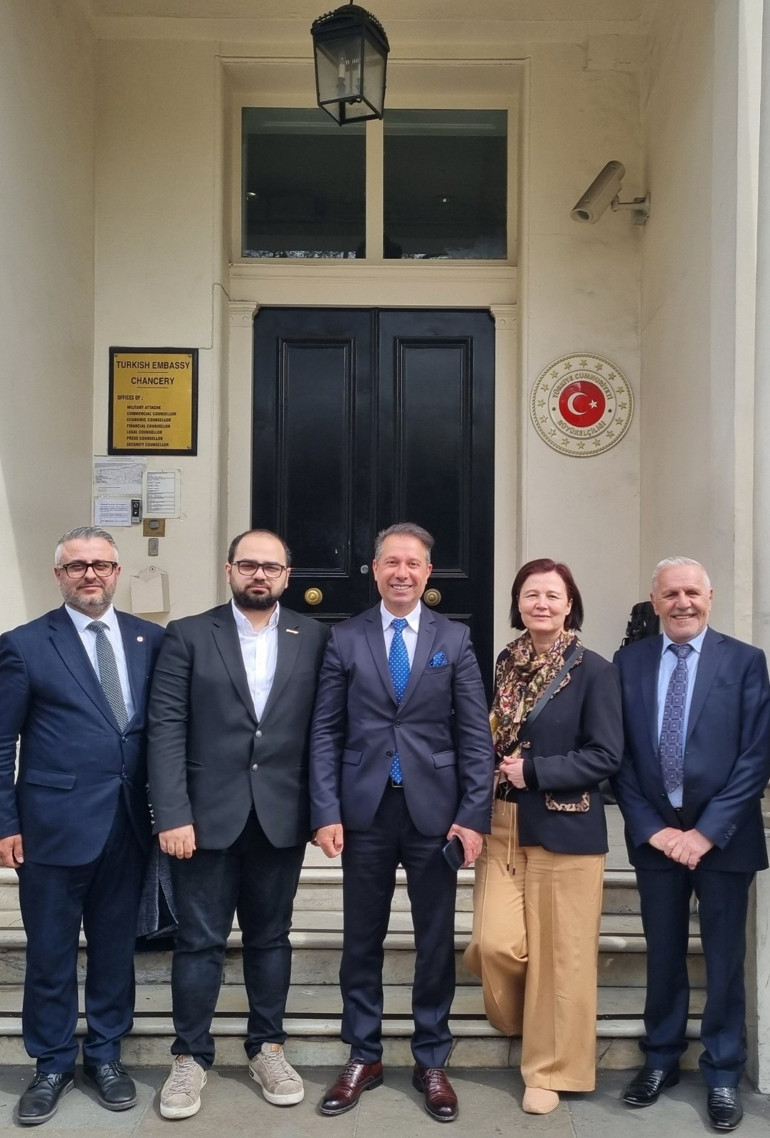 Global Business Management Derneği’nden Londra Büyükelçiliği’ne ziyaret