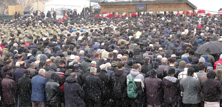 2022de şehit olan askerin naaşı bulunmuştu... Acı veda Son isteği yerine getirildi