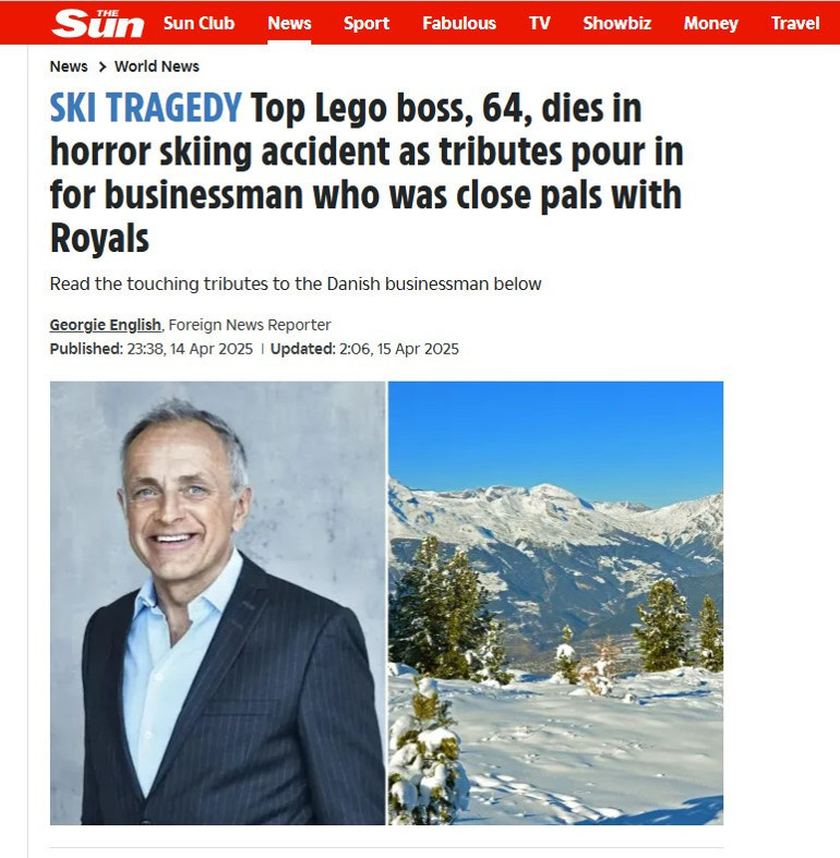 Dev şirketin patronu trajik şekilde yaşamını yitirdi: Kraliçenin yakın dostuydu