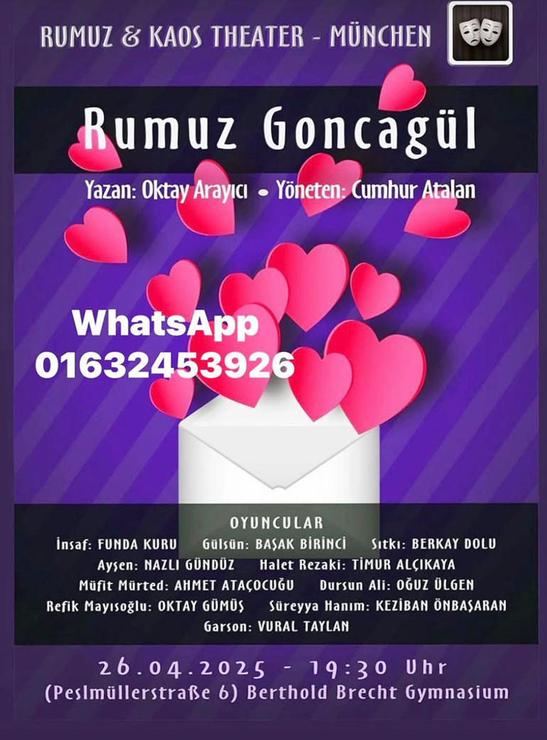 Münih’te Türk tiyatrosuna özlem sona eriyor