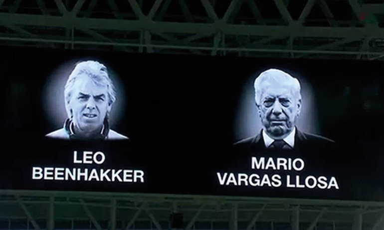 Real Madrid’den MarIo Vargas Llosa’ya saygı duruşu