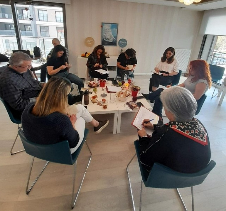 Bu atölyede keşfediyor dönüşüp büyüyorsunuz