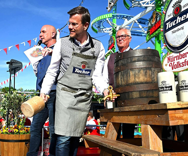 Nürnberg Volksfest kapılarını açtı