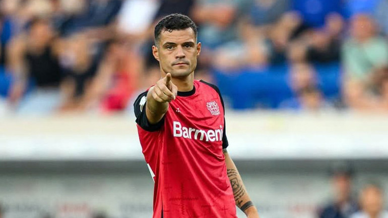 Galatasarayla anılıyordu, Leverkusenden Xhaka için resmi açıklama geldi
