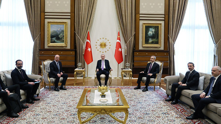 Cumhurbaşkanı Erdoğan, Avrupa Konseyi Genel Sekreteri Berseti kabul etti