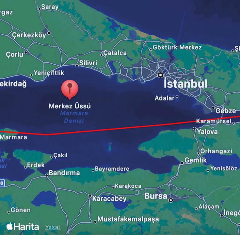 7 km derinlikte oldu 13 saniye sürdü... İstanbul 6.2’yle sarsıldı