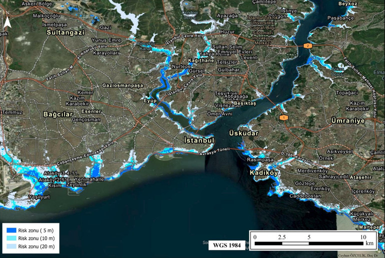 İstanbul ve Marmara kıyılarındaki tsunami risk alanları belirlendi