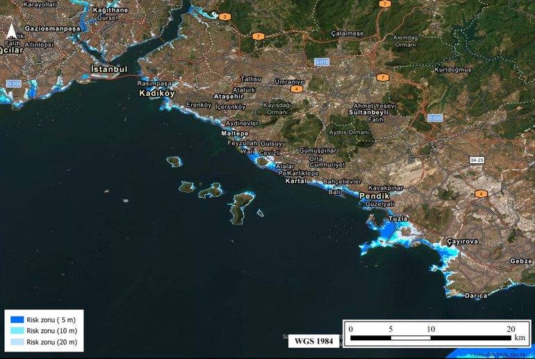 İstanbul ve Marmara kıyılarındaki tsunami risk alanları belirlendi