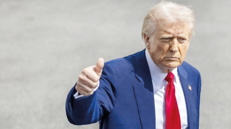 Trumpın geri adımı olumlu algılandı