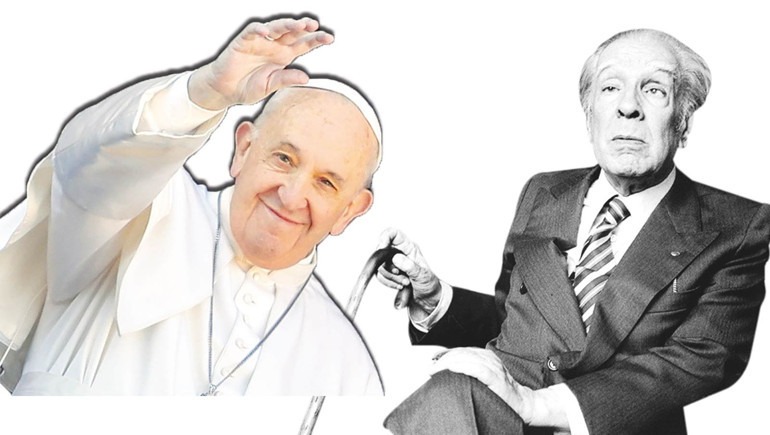 Borges’e Papa tıraşı