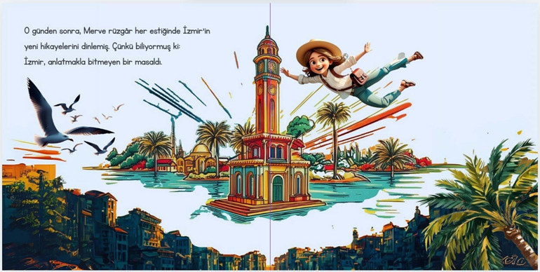 Yapay zekayı kullanarak İzmiri çocuk gözüyle anlattılar