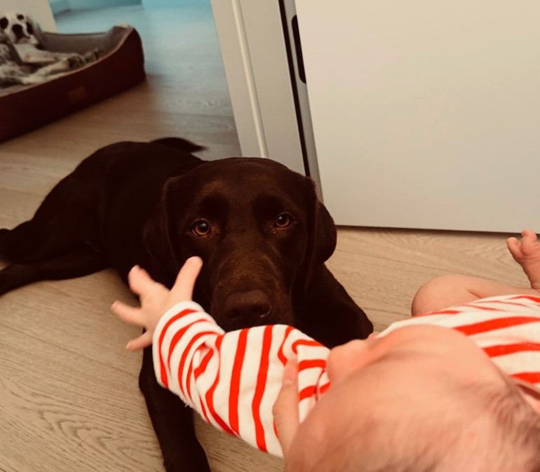 Doğum sonrası ilk fotoğraf... 4 Kasım 2025... Hoş geldin oğlum