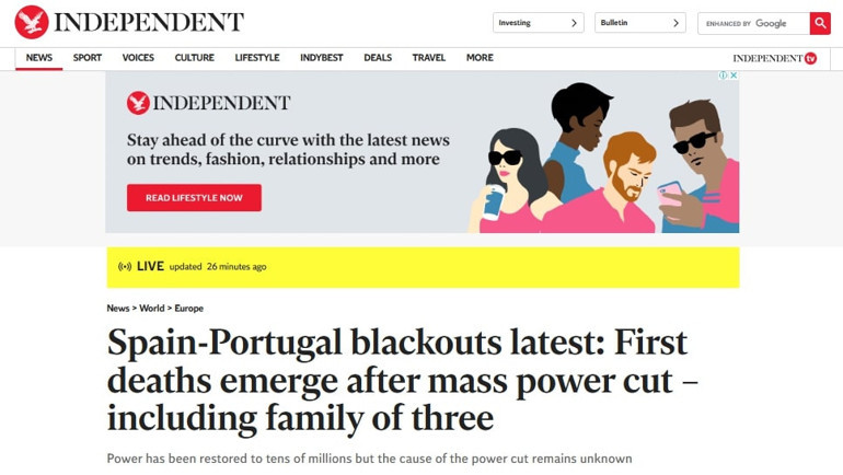 Avrupayı sarsan elektrik kesintilerinin ardından en az 7 kişi öldü: İngiltereden Gariplikler tespit ettik açıklaması