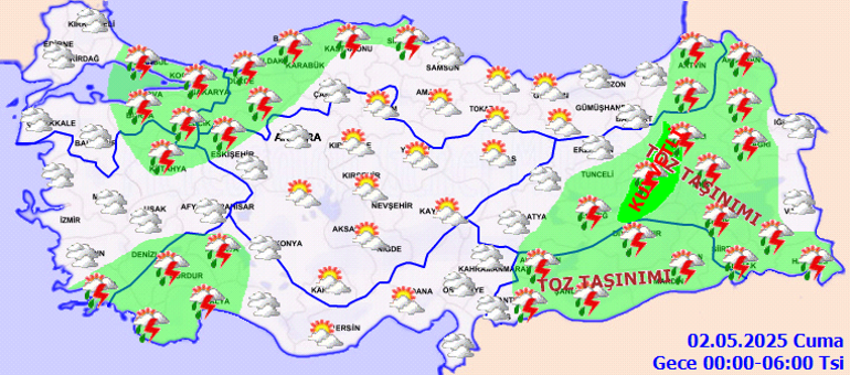 SON DAKİKA HAVA DURUMU TAHMİNLERİ İL İL | Bugün (2 Mayıs) hava nasıl olacak İstanbulda yağmur var mı Meteoroloji güzel haberi duyurdu: Yeni haftada sıcaklıklar artıyor