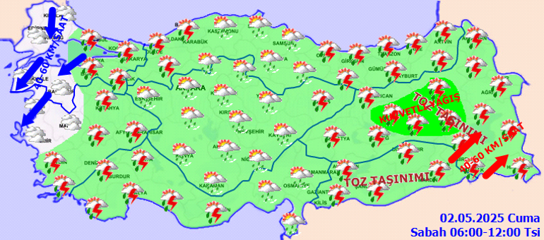 SON DAKİKA HAVA DURUMU TAHMİNLERİ İL İL | Bugün (2 Mayıs) hava nasıl olacak İstanbulda yağmur var mı Meteoroloji güzel haberi duyurdu: Yeni haftada sıcaklıklar artıyor