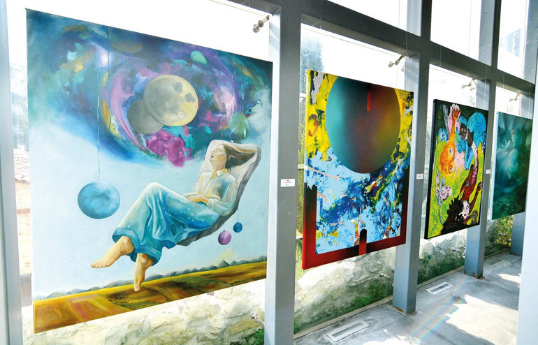 Eski tabakhane sanatçılara mekân oldu