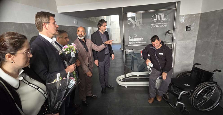 Aksa Camii’nde engeller kaldırıldı