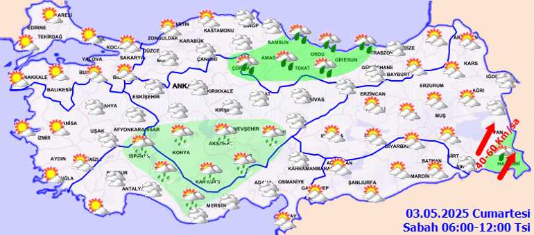 Hava durumu tahminleri il il 3 - 4 Mayıs 2025 | Hafta sonu hava nasıl olacak, bugün yağmur yağacak mı Meteoroloji güzel haberi duyurdu Pazartesiden itibaren yaz geliyor...