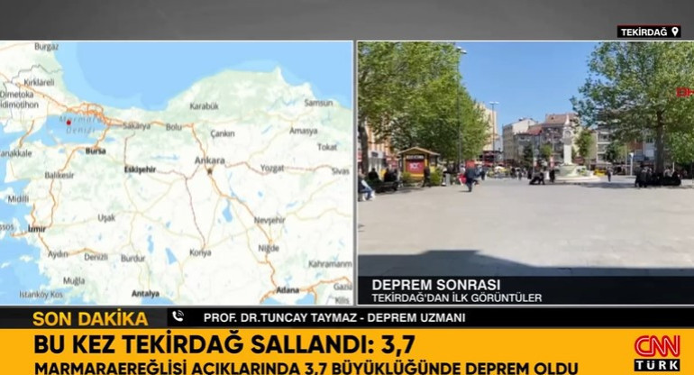 Son dakika... İstanbulda hissedilen deprem AFAD ve Kandilliden ilk açıklama