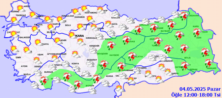 Hava durumu tahminleri il il | Bugün (4 Mayıs Pazar) hava nasıl olacak, İstanbulda yağmur var mı, hava güneşli mi Meteoroloji duyurdu: Sıcaklıklar yükseliyor