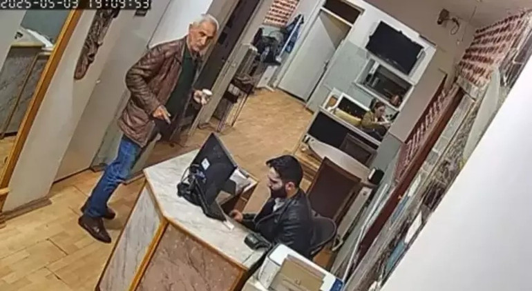 Özgür Özele saldıran Selçuk Tengioğlunun konakladığı oteldeki görüntüleri ortaya çıktı